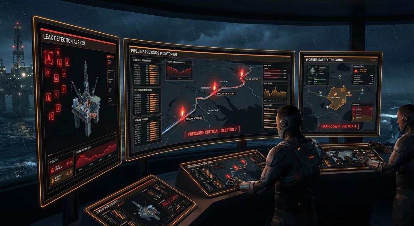 Industrial Command Dashboard